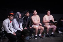 （左から）マヂカルラブリー・野田クリスタル、インポッシブル、ななまがり初瀬、マヂカルラブリー村上。