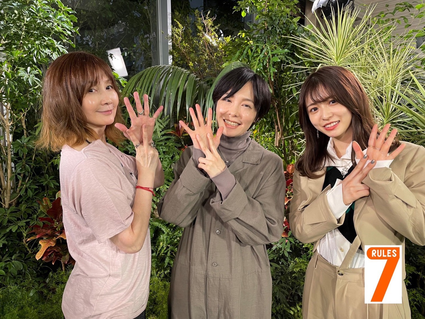 （左から）YOU、本谷有希子、長濱ねる。(c)関西テレビ