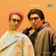 POLICE×EXIT カプセルコレクションビジュアル