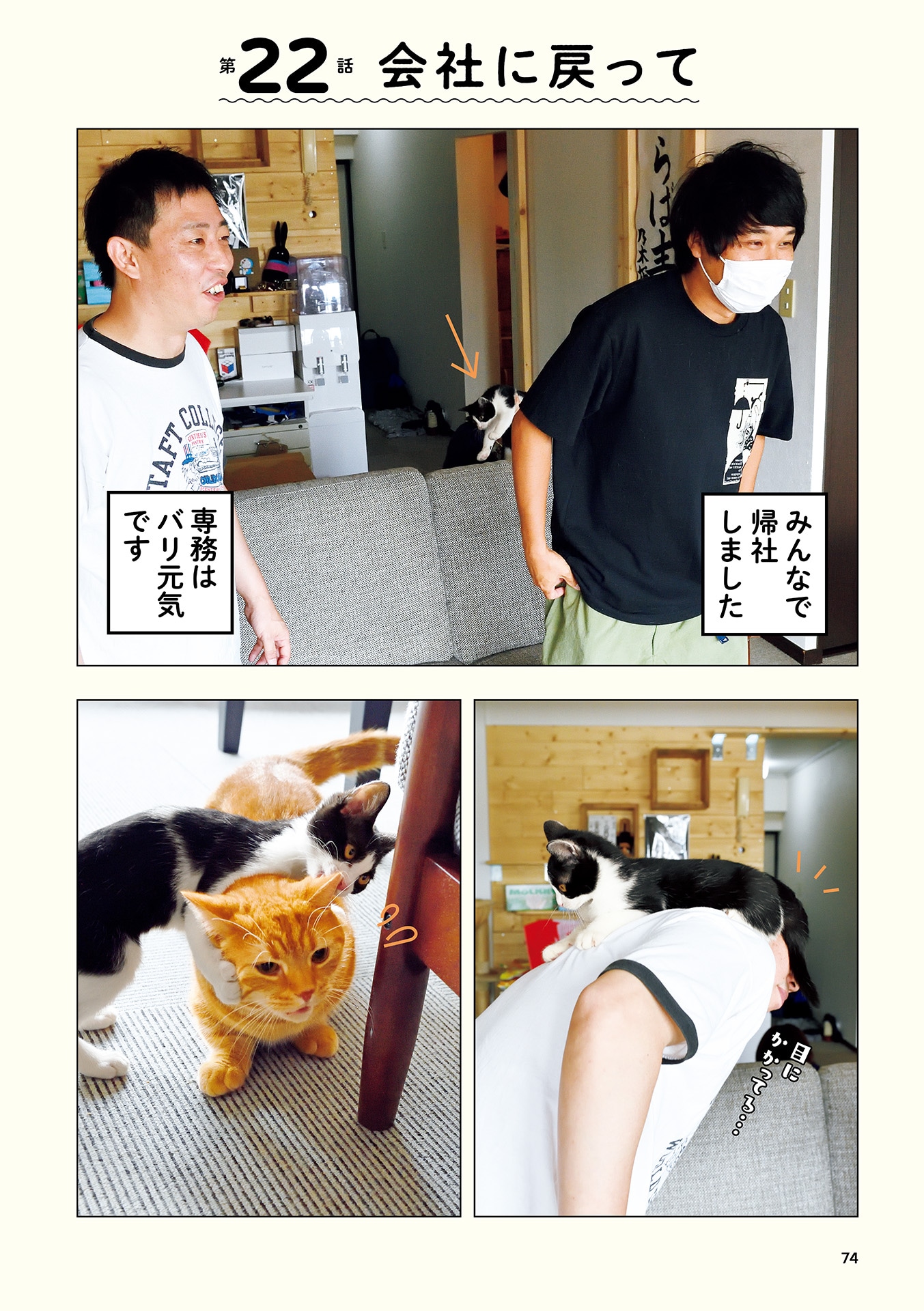 「さらば青春の光の会長はねこである」より。