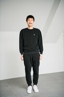 moz あったか スウェットセットを着用したもう中学生。