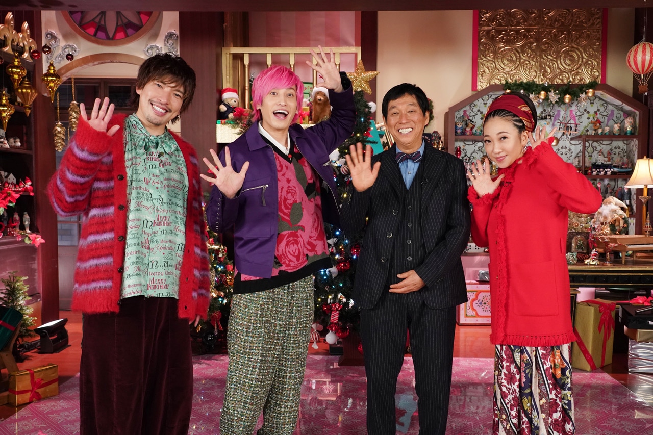 左からEXIT、明石家さんま、MISIA。