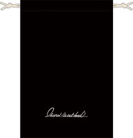 「DAIBAKUSHOW 2021」オリジナルグッズの「シンプルさんのおとも巾着」。