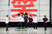 「笑い飯の漫才天国」大阪公演の様子。