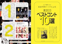 東京03を特集した「クイック・ジャパンvol.158」より。