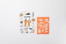 ツートライブのクリアファイル。