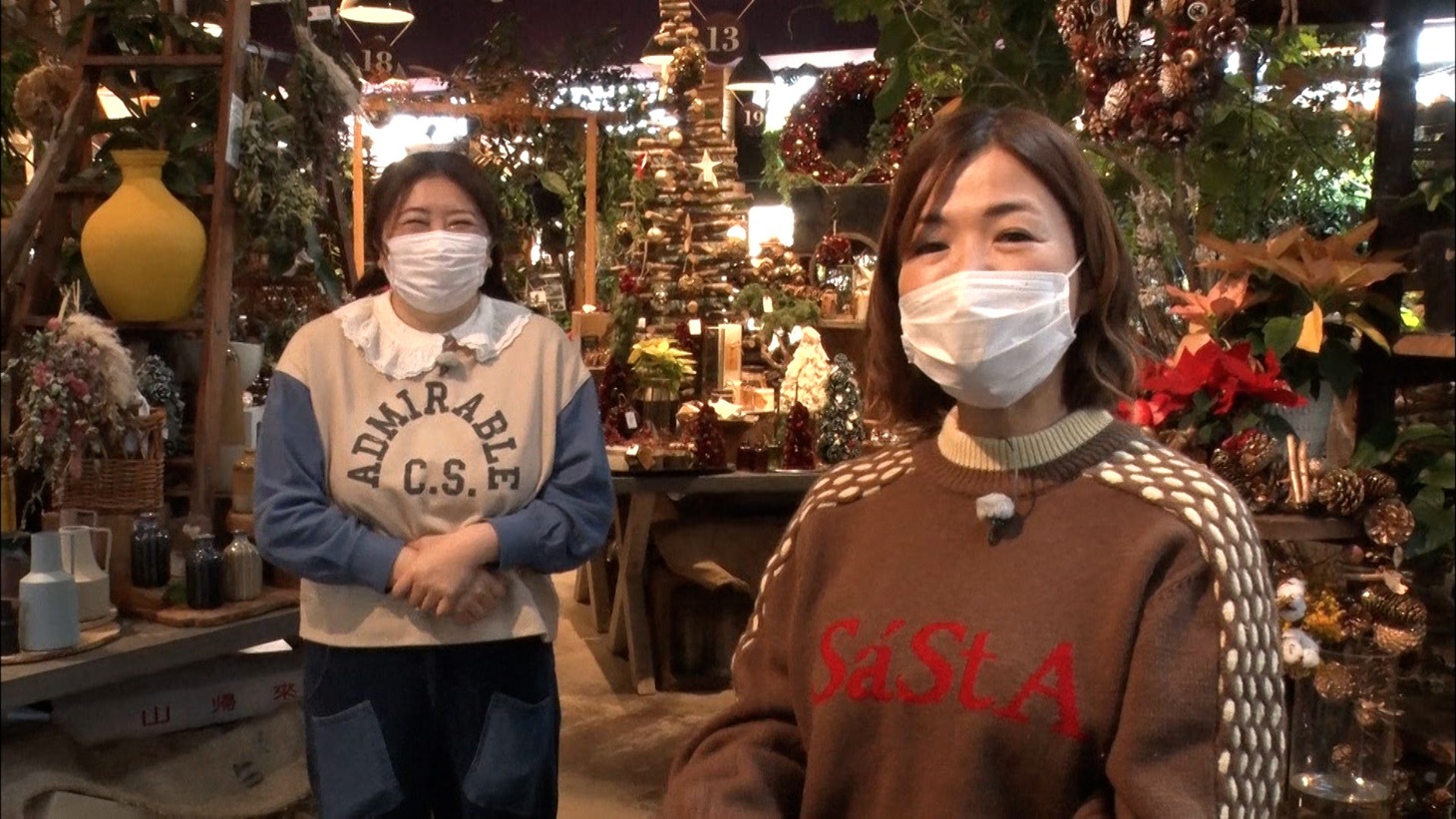 森三中・黒沢とオアシズ大久保。(c)テレビ朝日