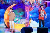 北本莉斗＆からし蓮根・青空 (c)フジテレビ