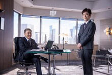 CM撮影中のフットボールアワー。