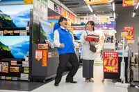 CM撮影中の蛙亭。