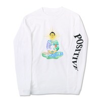 「あられもないポジティブ」ロングスリーブTシャツ