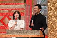 弘中綾香アナとくりぃむしちゅー有田。(c)テレビ朝日