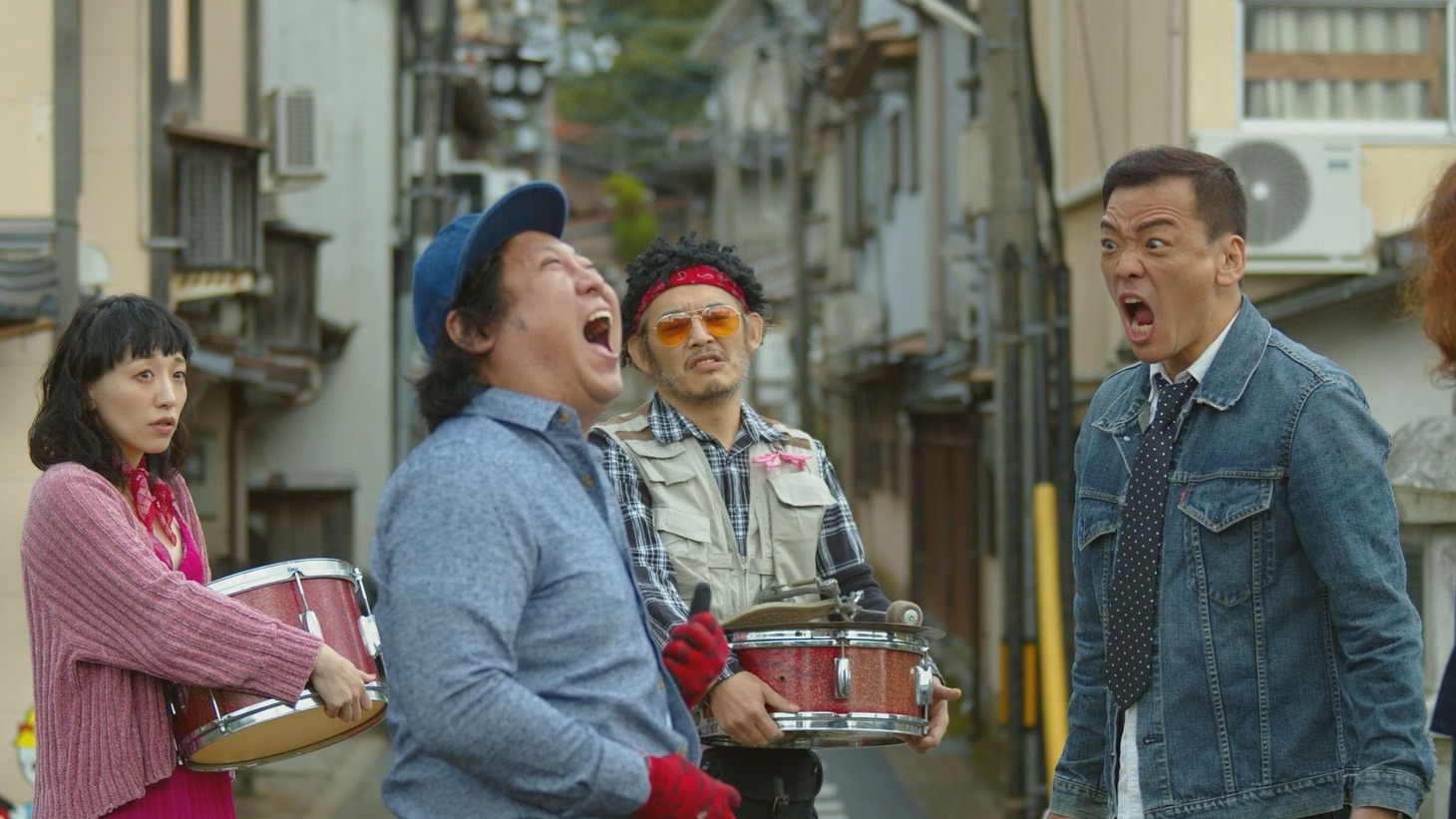 森田展義主演ドラマ「勝手にライブをしやがれ!!」より。