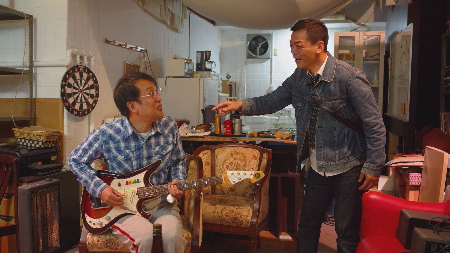 森田展義主演ドラマ「勝手にライブをしやがれ!!」より。