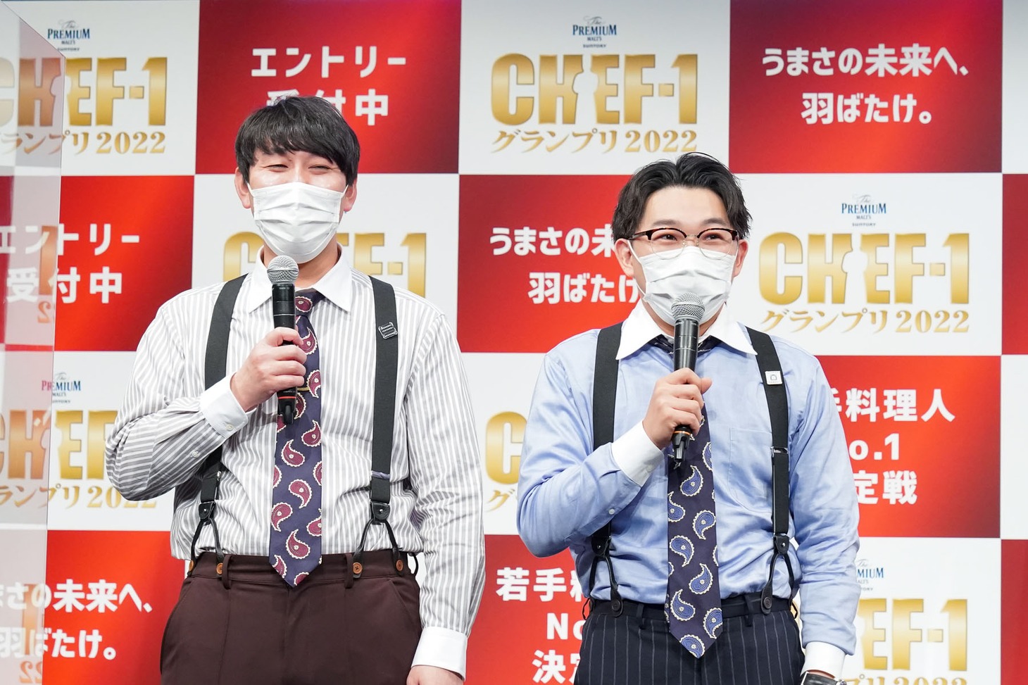 「CHEF-1グランプリ2022」のスペシャルサポーターに就任したオズワルド。