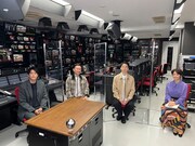 左から内田篤人、かまいたち、杉浦友紀(NHKアナウンサー)。