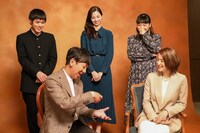 CMの撮影現場の様子。