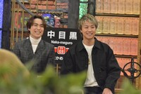 左からEXILE TETSUYA、EXILE TAKAHIRO。(c)読売テレビ
