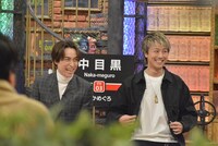 左からEXILE TETSUYA、EXILE TAKAHIRO。(c)読売テレビ
