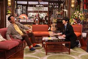 「さんまのまんま新春SP」に出演する、明石家さんまとバカリズム。(c)関西テレビ