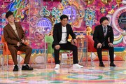 「さんまVS売れっ子若手芸人」に出演する（左から）陣内智則、明石家さんま、蛍原徹。(c)テレビ朝日