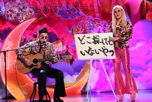 トニーフランクとZAZY。(c)フジテレビ