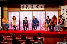 左からコロコロチキチキペッパーズ、中川家、ロバート。