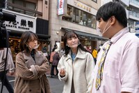 左から青山ひかる、由良ゆら、ラランド・ニシダ。