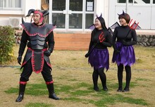 チョコレートプラネット長田とガンバレルーヤ。(c)中京テレビ