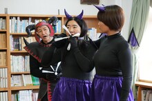 チョコレートプラネット長田とガンバレルーヤ。(c)中京テレビ