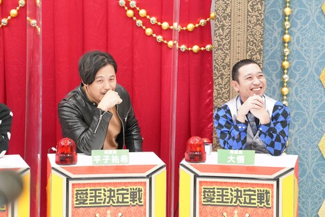 左からアルコ＆ピース平子、千鳥・大悟。