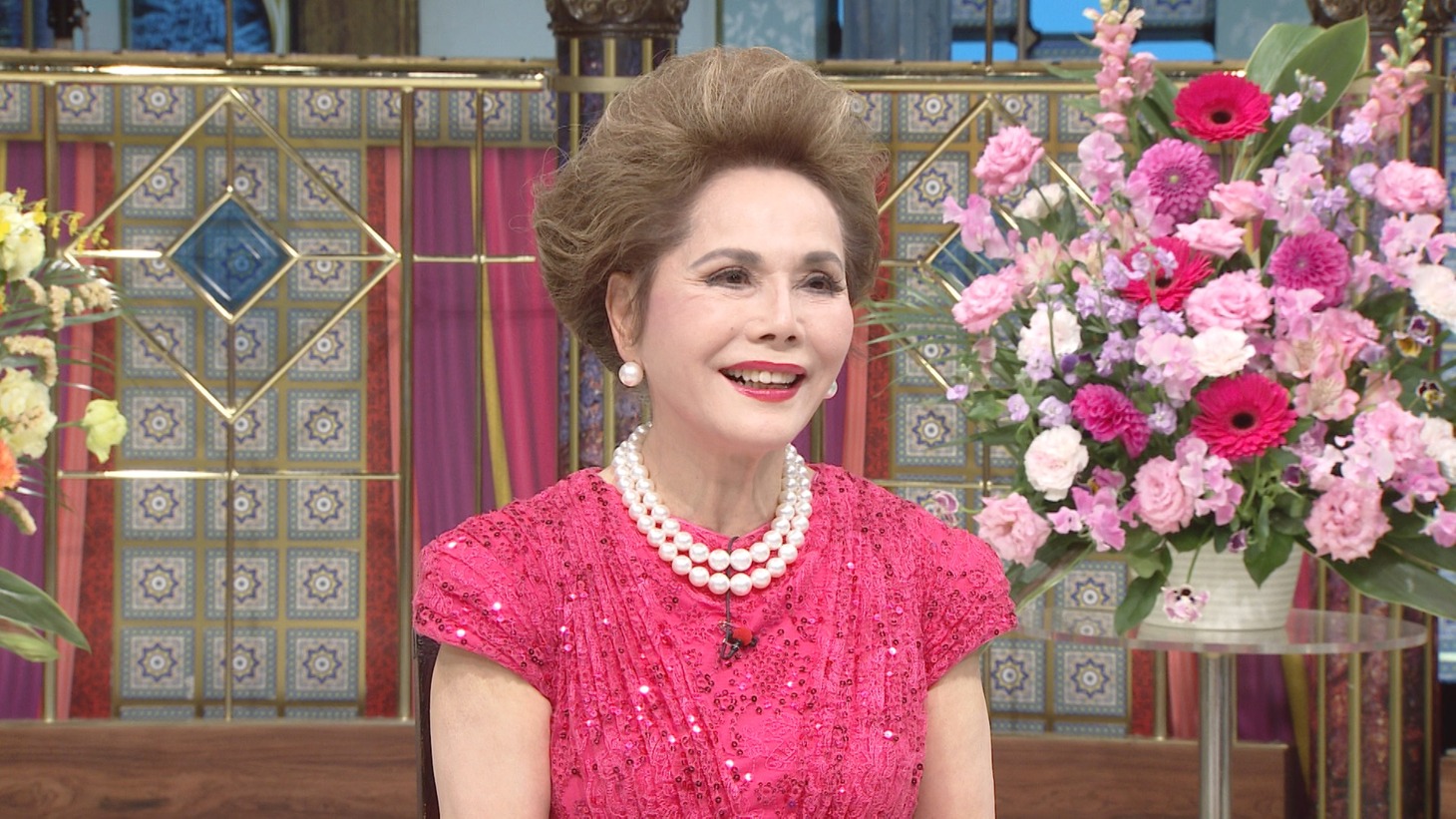 デヴィ夫人 (c)日本テレビ