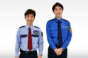 「防犯カメラが捉えた！衝撃コント映像」MCのフットボールアワー後藤とかまいたち濱家。(c)ABCテレビ