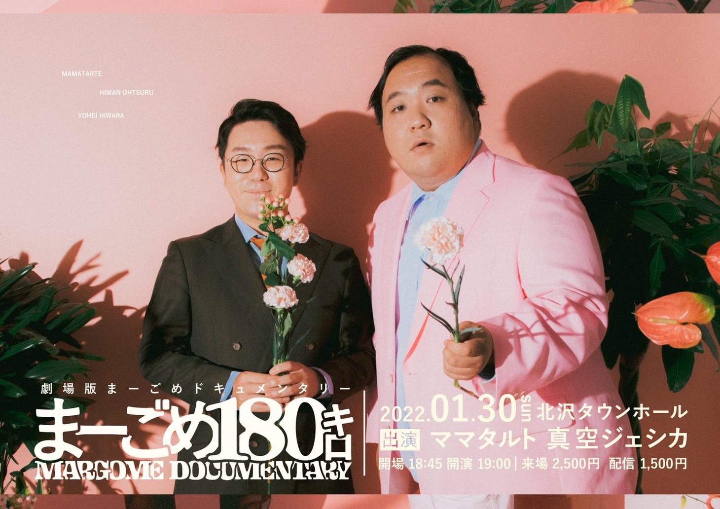 「劇場版まーごめドキュメンタリー まーごめ180キロ」フライヤー