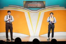 前回「ヨシモト∞ホール部門」覇者のオズワルド。