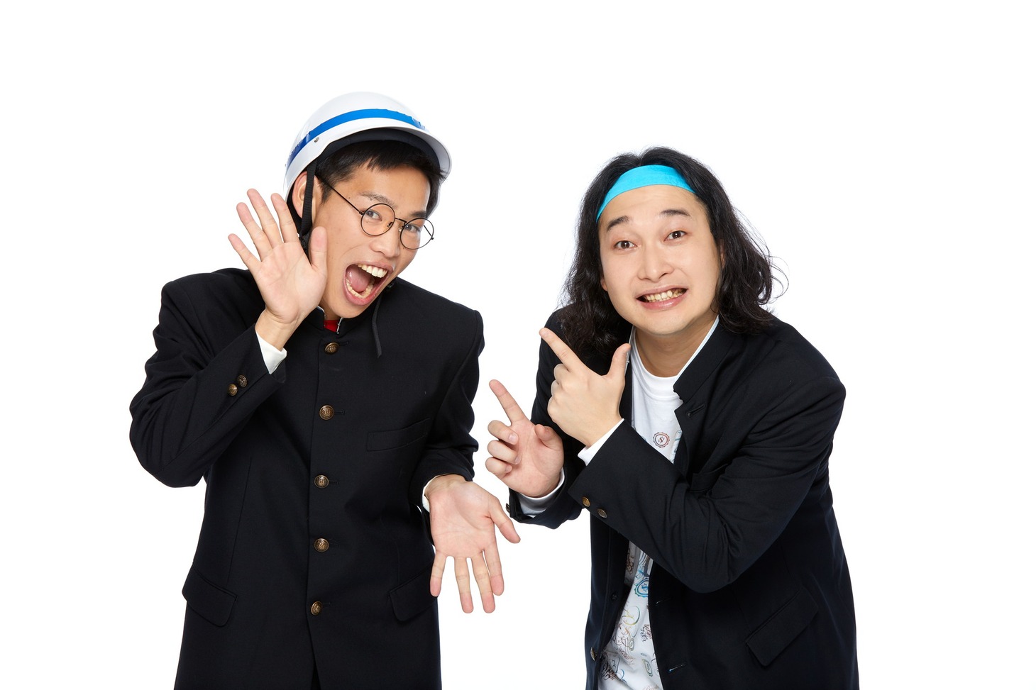 かが屋扮するミラクルボーイズ。