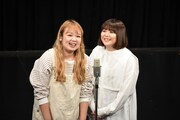 TEAM BANANA。左が藤本、右が山田。