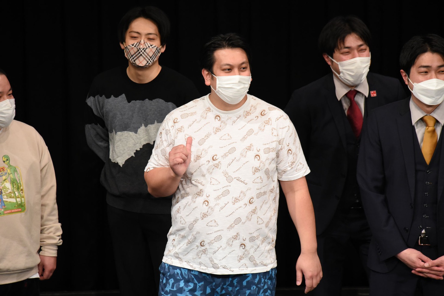 レインボー・ジャンボたかおならぬ「調子わるお」。「お」しか合っていない。
