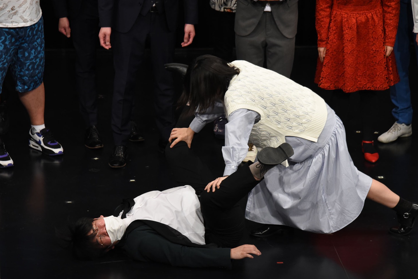 蛙亭によるケンカのくだりのオチ。