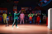 千鳥ノブによる挑戦のワンシーン。(c)関西テレビ