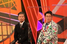 ビビる。左から、大内登、ビビる大木。(c)テレビ朝日