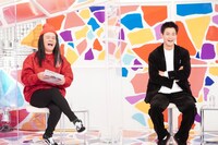 千鳥ノブと野村周平。(c)フジテレビ