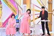 「週刊さんまとマツコ」に出演する阿佐ヶ谷姉妹と平成ノブシコブシ吉村。(c)TBS