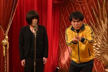 「ネタパレ」に出演するランジャタイ。(c)フジテレビ
