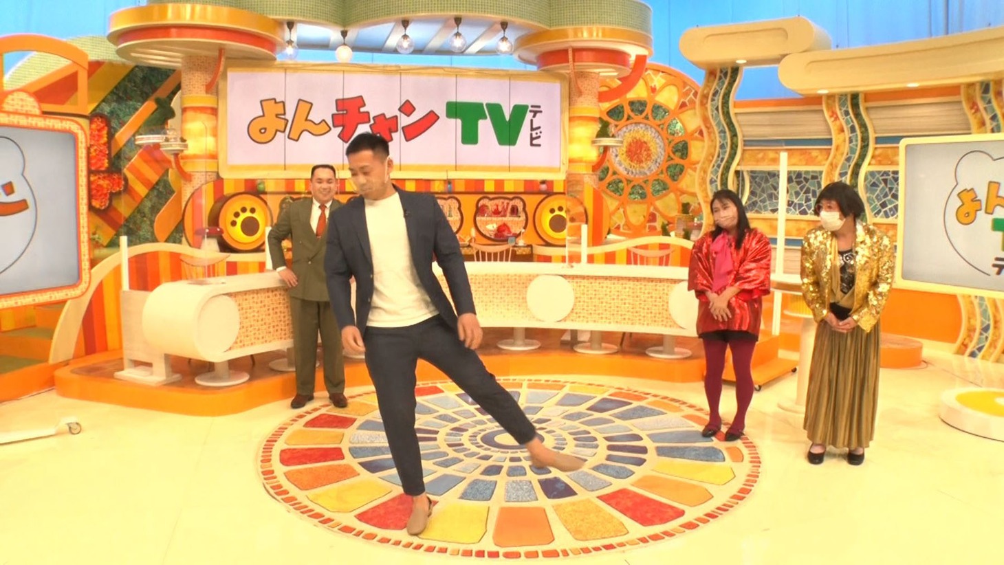 ミルクボーイと島田珠代、すっちー。