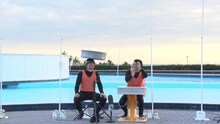 finalステージの（左から）バイきんぐ西村、パンサー尾形。(c)関西テレビ