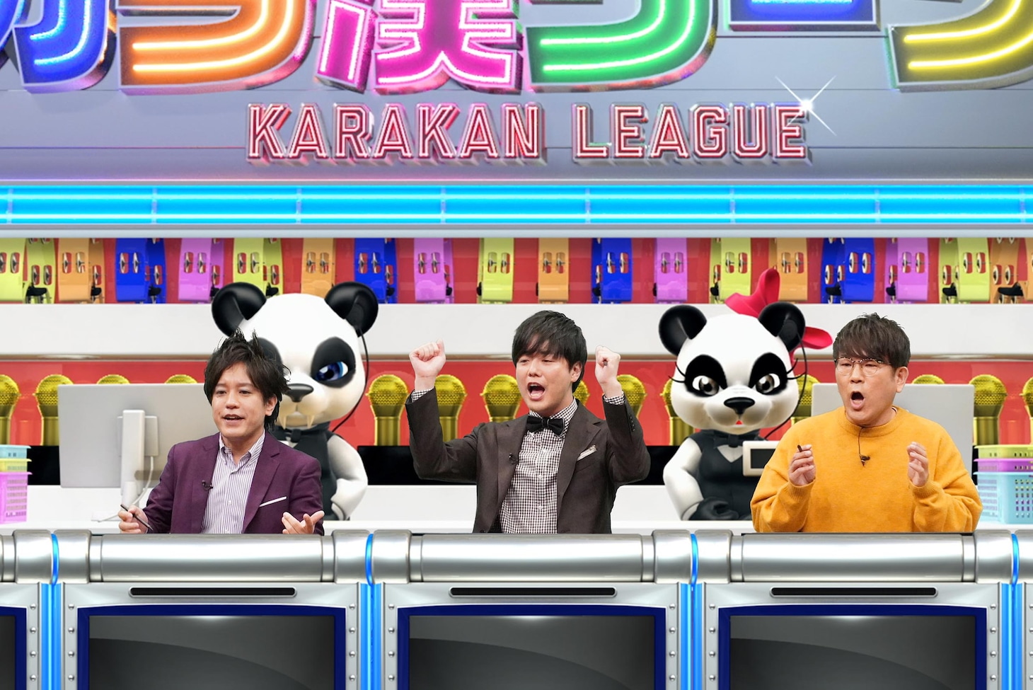 ぺこぱとFUJIWARA藤本。(c)フジテレビ