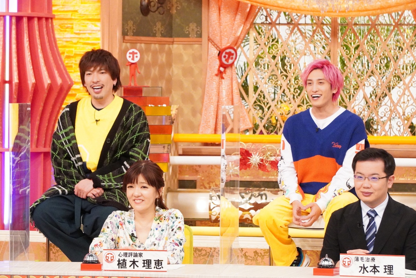 EXITと評論家たち。(c)フジテレビ