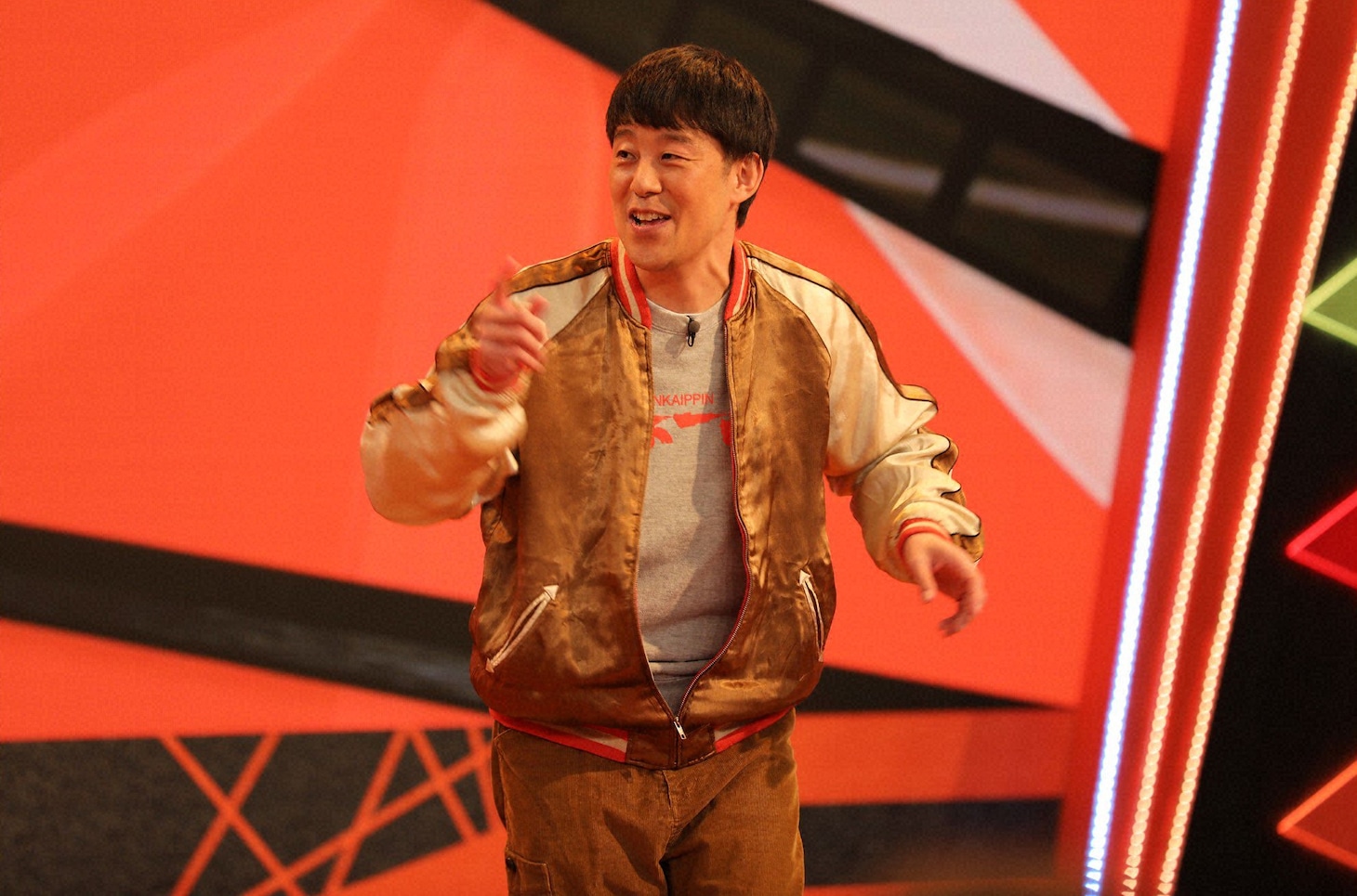 「お笑い実力刃」に出演する佐久間一行。(c)テレビ朝日