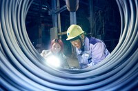 古田恵久穂が働いてる様子。(c)撮影：森山将人